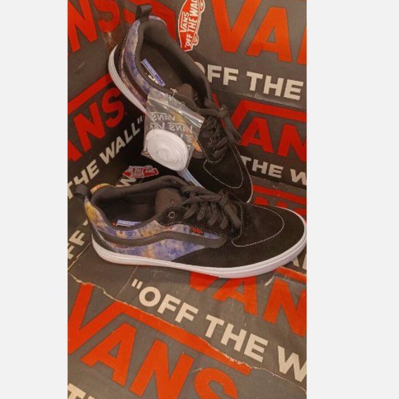 Vans Kyle Walker Tie Dye Terry Black Multi Color Men's 13 VN0A5JIEBML - Picture 7 of 13